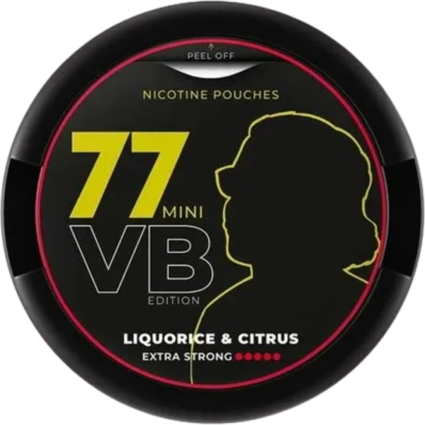 77 VB Liquorice & Citrus Extra Strong